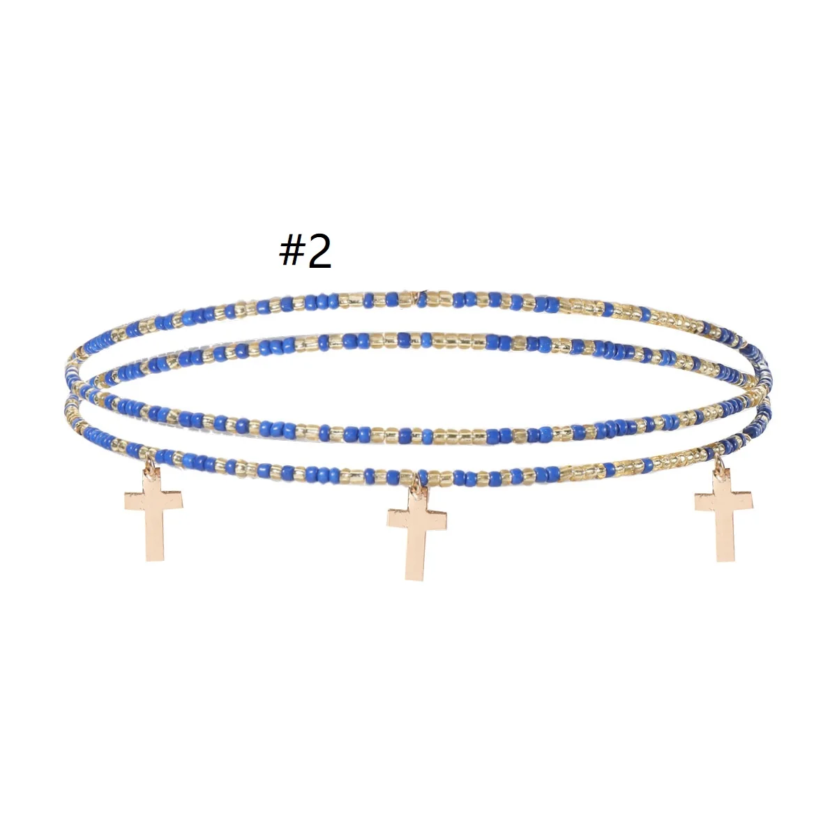 Belly Chain Jewelry Waist Chains Women Sexy Flower Butterfly Waistbeads Wholesale Elastic Glass African Waist Beads For Women