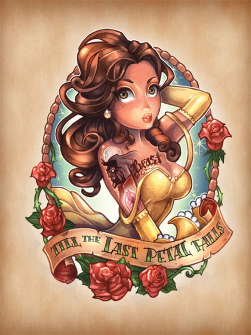 
Hotsale New Cross Stitch Embroidery Kits Sexy Girl in Japanese Anime 