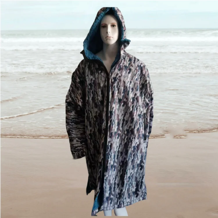70x110cm Or Custom Winter Windproof changing Robe Waterproof Surfing Changing surfing Robe