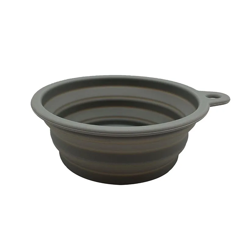 Заводская Оптовая Продажа Дешевая силиконовая складная миска для домашних животных