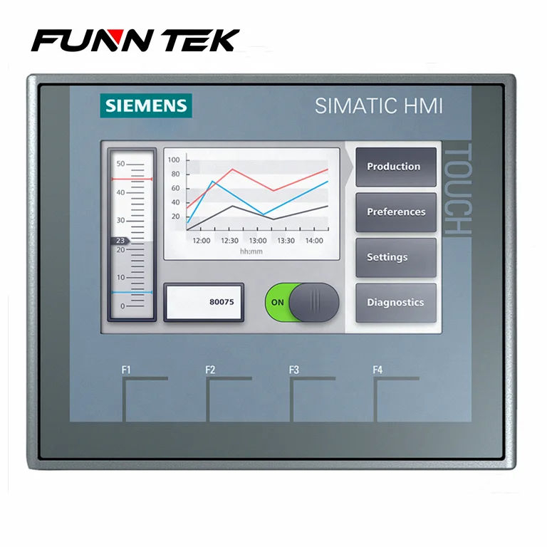 Siemens SIMATIC HMI KTP400 4 inch TFT display key/touch operation Basic Panel 6AV2123-2DB03-0AX0 HMI