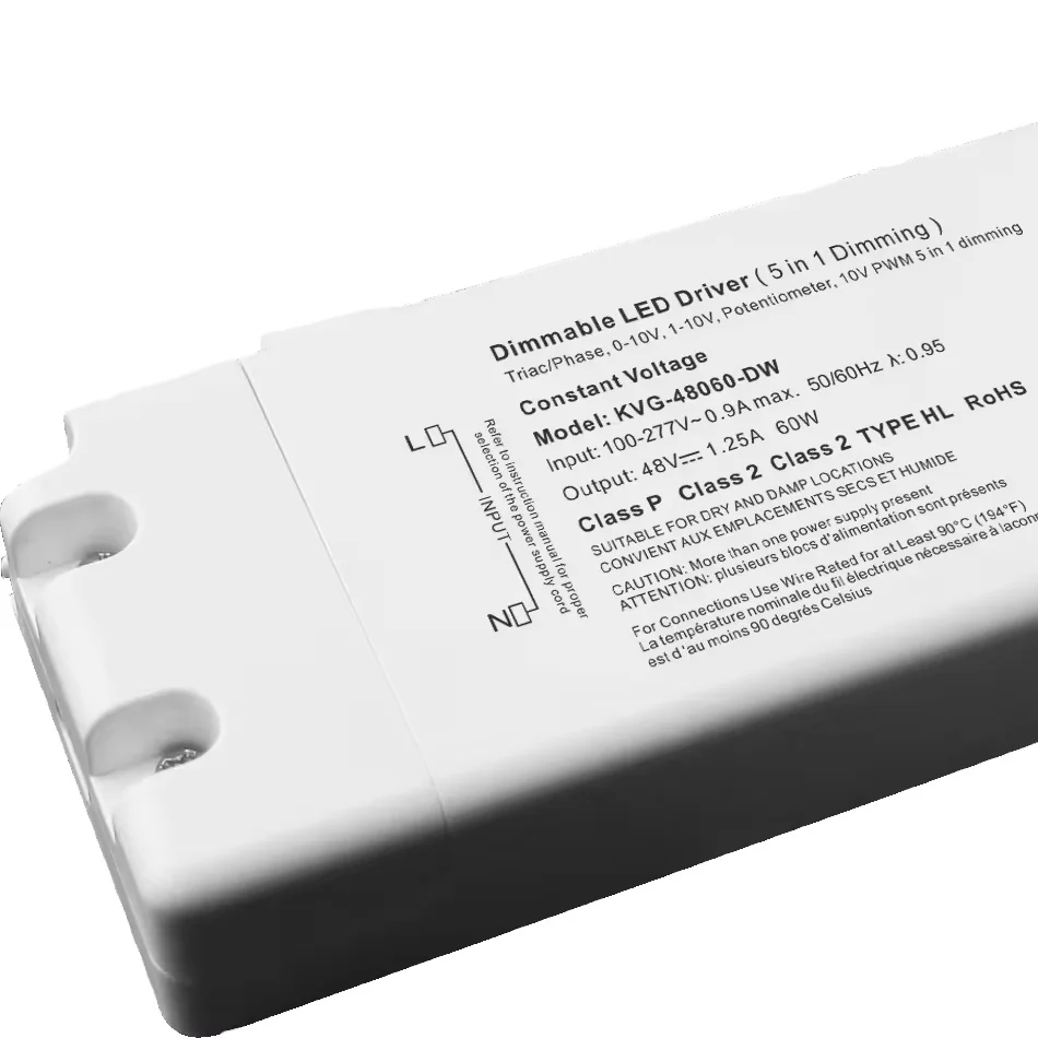 Светодиодный драйвер 10 Вт 20 40 60 Smart Slim triac постоянный ток затемняемый