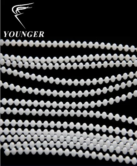 Roller Blinds zebra curtains plastic plastic endless bottom round thread string ball beads chain making machine
