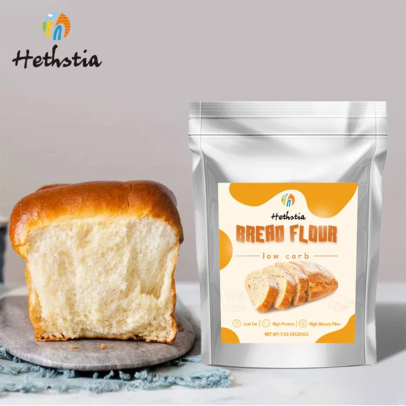 Keto Food Low Sugar Low Fat Non-GMO Vegetarian Food High Protein Bread Mix