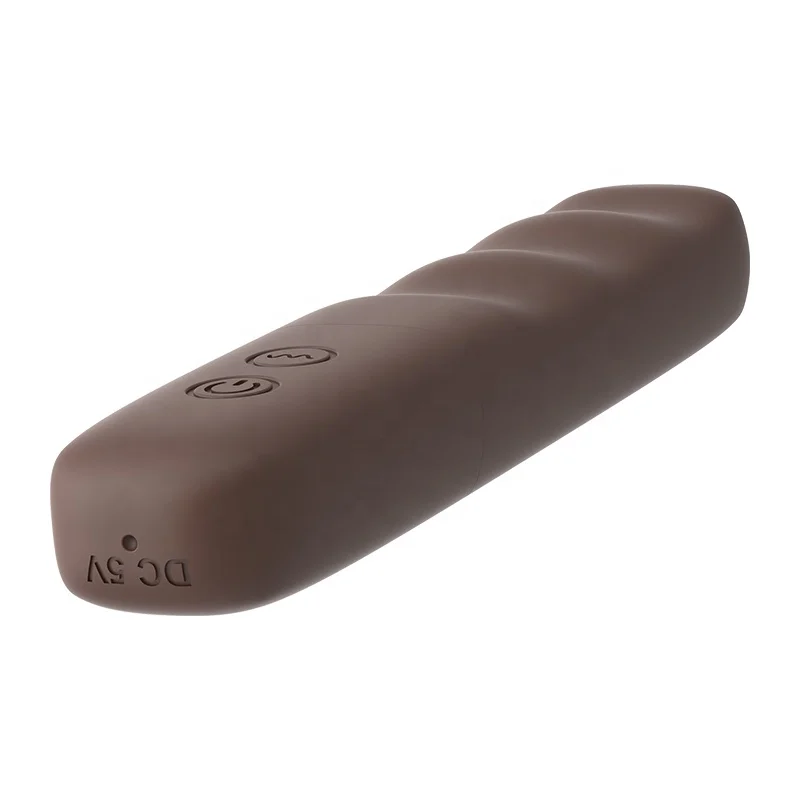 Customizable Mini Personal Chocolate Vibrator Wand Massager 16 Speeds Vibrator Sex Toys For Woman