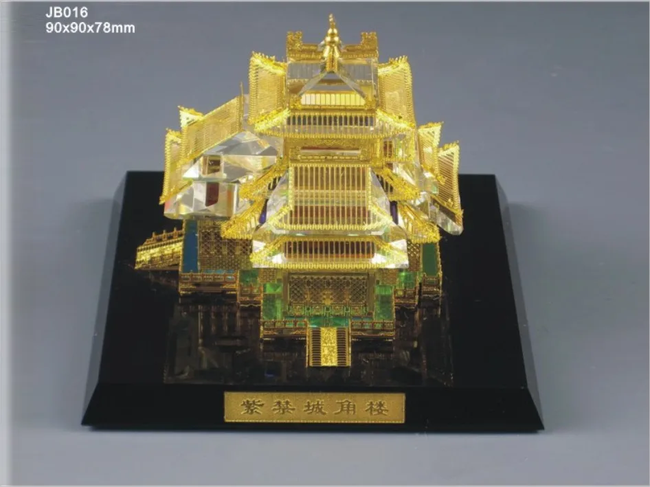 Makkah royal clock tower crystal building model