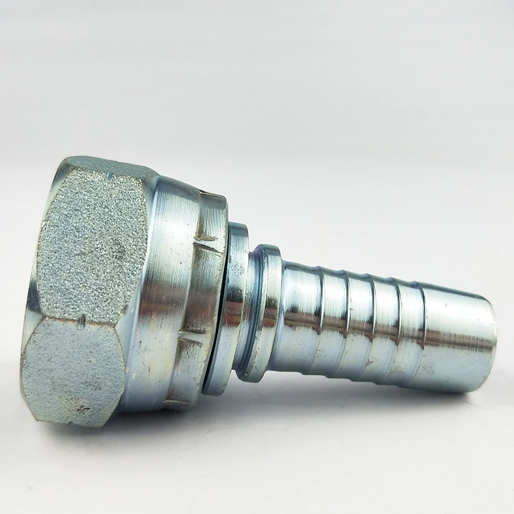 Carbon steel 22611bsp thread female fittings/ 20111metric thread hose fitting  from Zhuji City