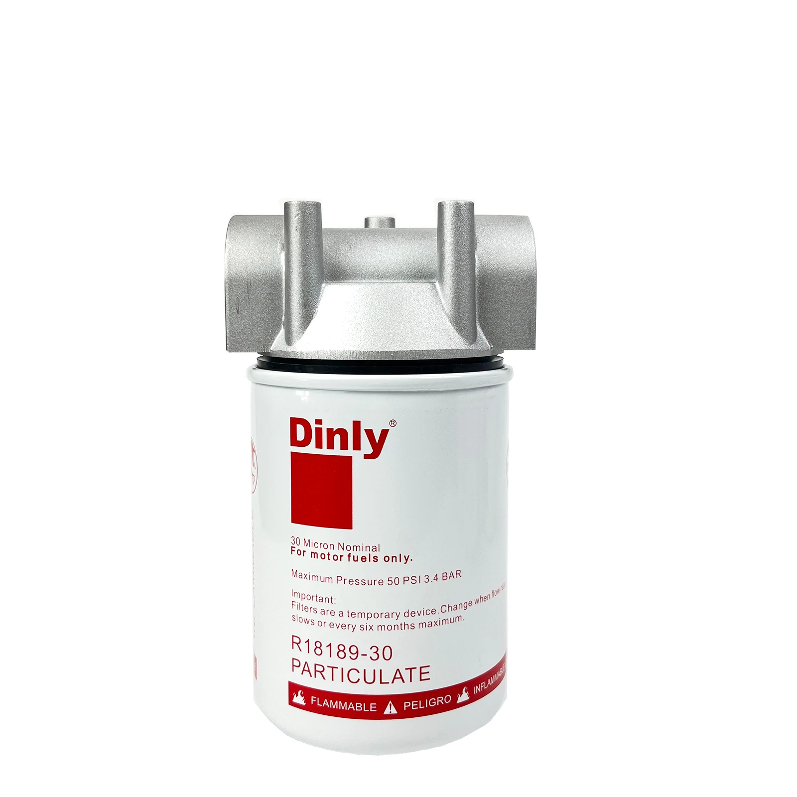 Best Selling Gilbarco Oil Fuel Dispenser Filter R18189-30 Fuel Filter Solvent Trap with Adaptor