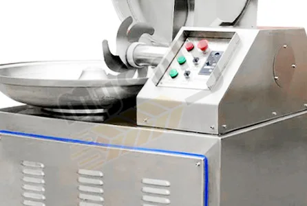 Vacuum Emulsify Mixer Pork Food Mincer Equipment 30L 40L 125L Bowl Cutter Chopper Meat Cutting Machine