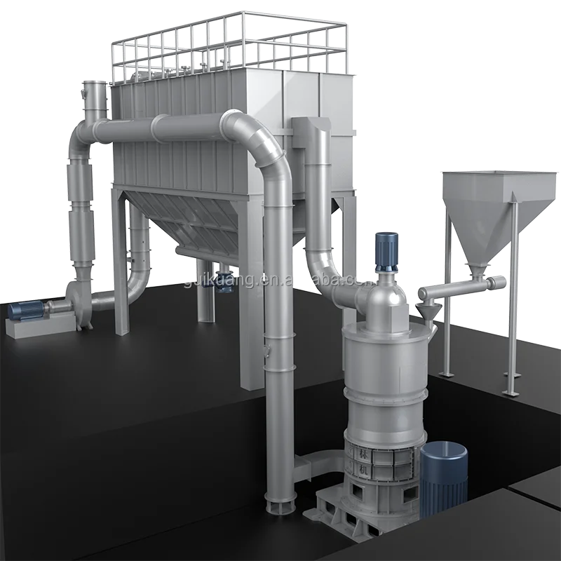 GKH3000C Superfine Ring Roller Mill - High Capacity Grinding for Heavy Calcium and Minerals