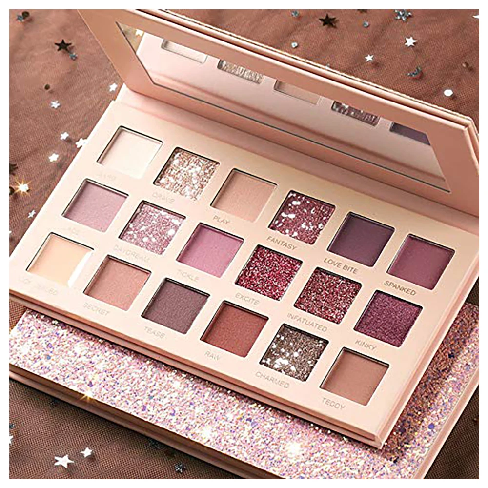 Amazon Best Selling Low Moq Fast Shipping Eye Shadow Palet OEM Palette High Quality Eye Shadow