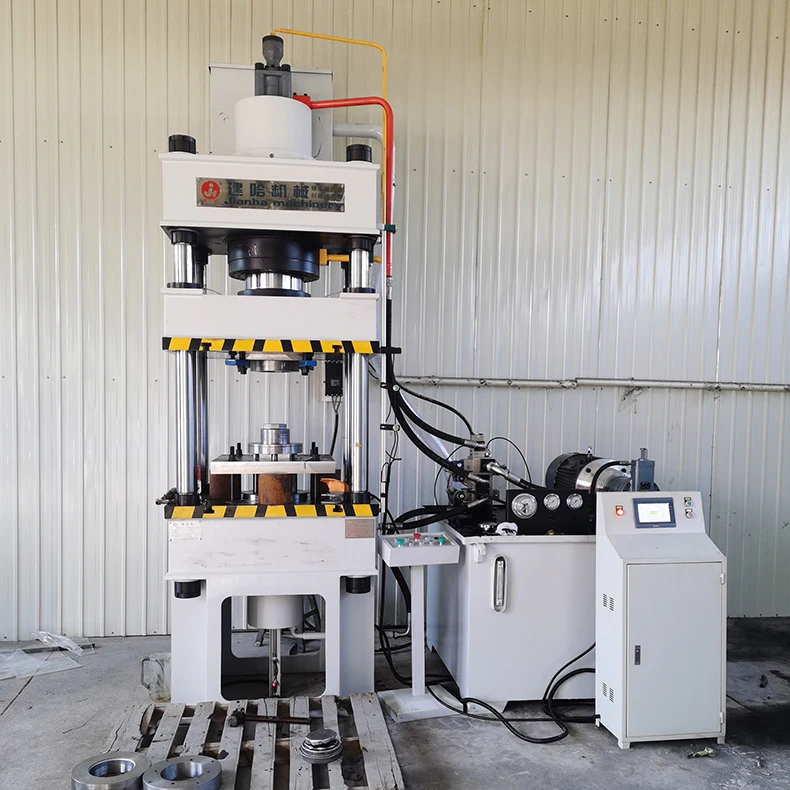 Гидравлический пресс с 4 колоннами для штамповки листового металла