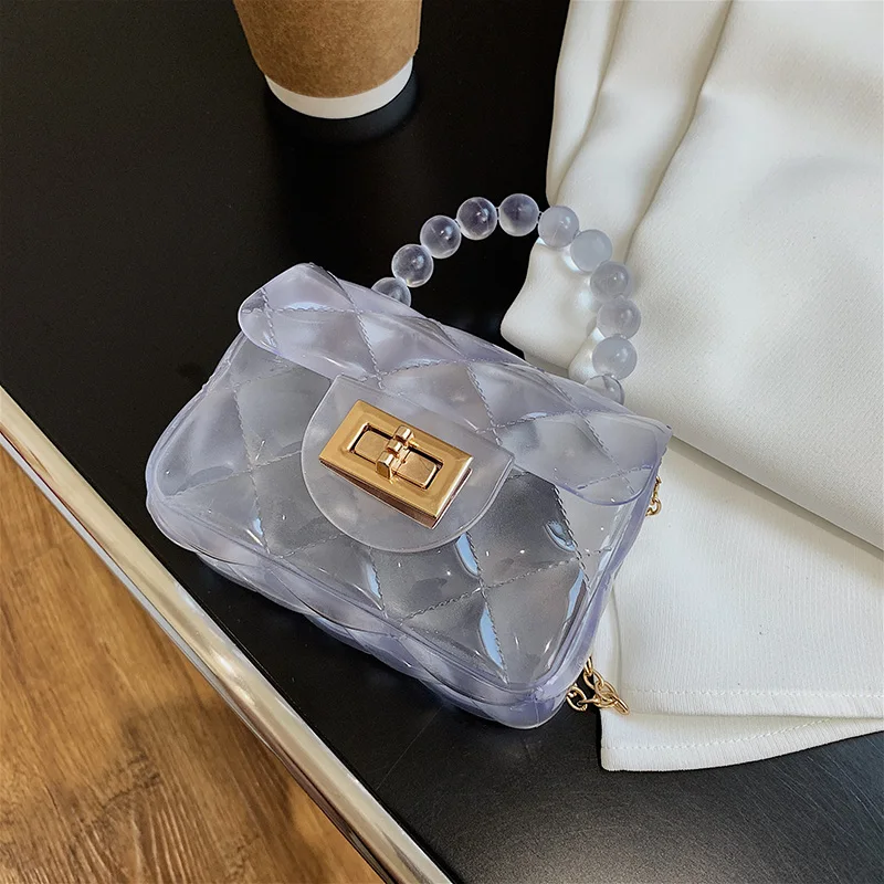 2021 Hot Selling Women PVC Purses And Handbags Ladies Crossbody Cute Kids Mini Jelly Bags For Girls