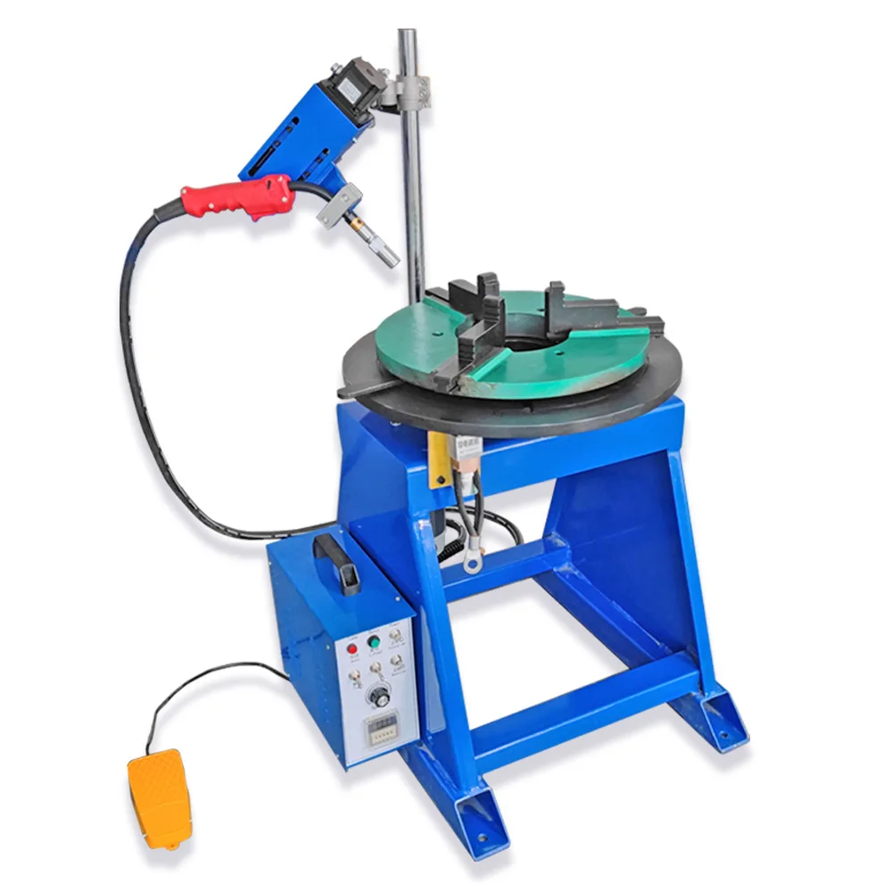 200Kg Plate Welding Positioner 220V linkage welding Mig Tig industrial Rotary welding Turntable