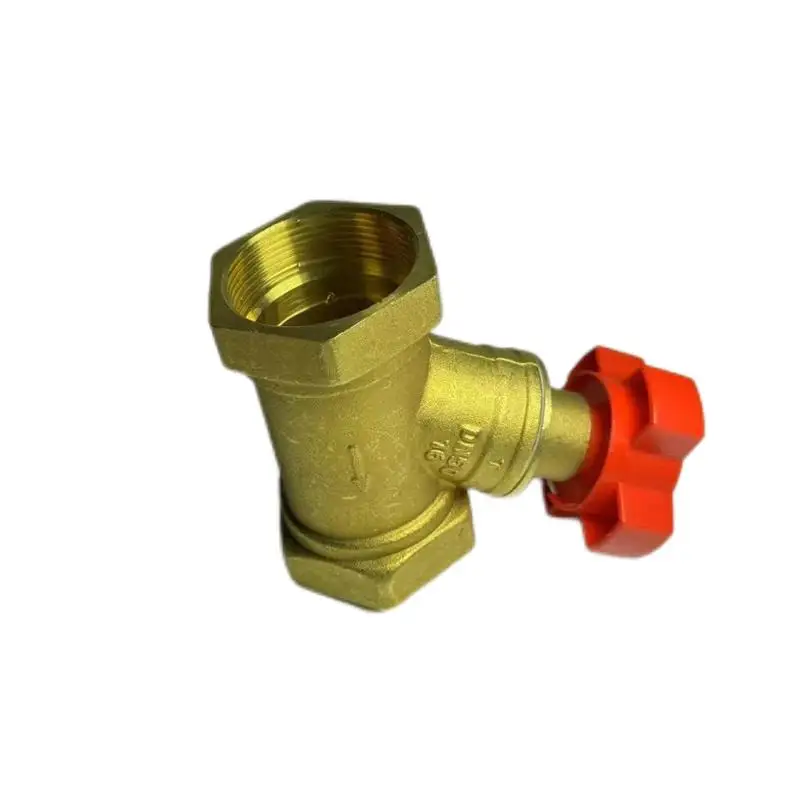 Brass Regulating Pressure Flow Meter Valve Industrial Static Balancing Valves Manual Flow Control Brass Forged Balance Valve