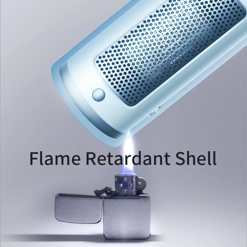 PTC Ceramic Mini Portable Desktop Fan Heater for Home Office