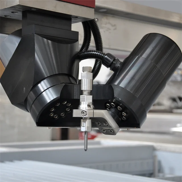 CNC Водоструйная плитка керамическая и гранитная машина для резки с 5-осевой компенсацией