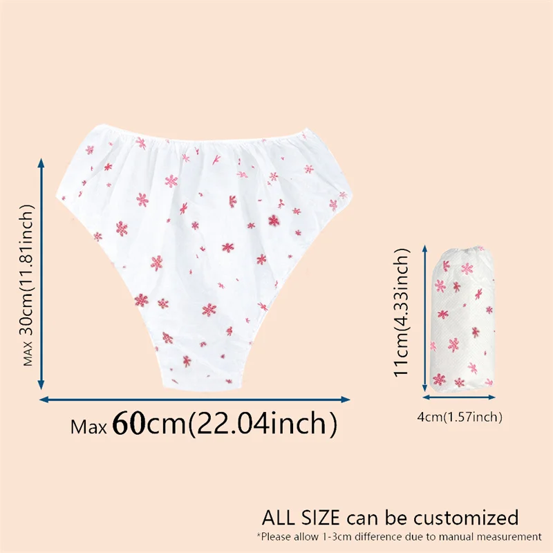 Wholesale Price For Disposable Maternity Underwear For Spa home Disposable panties for Women s Panties
