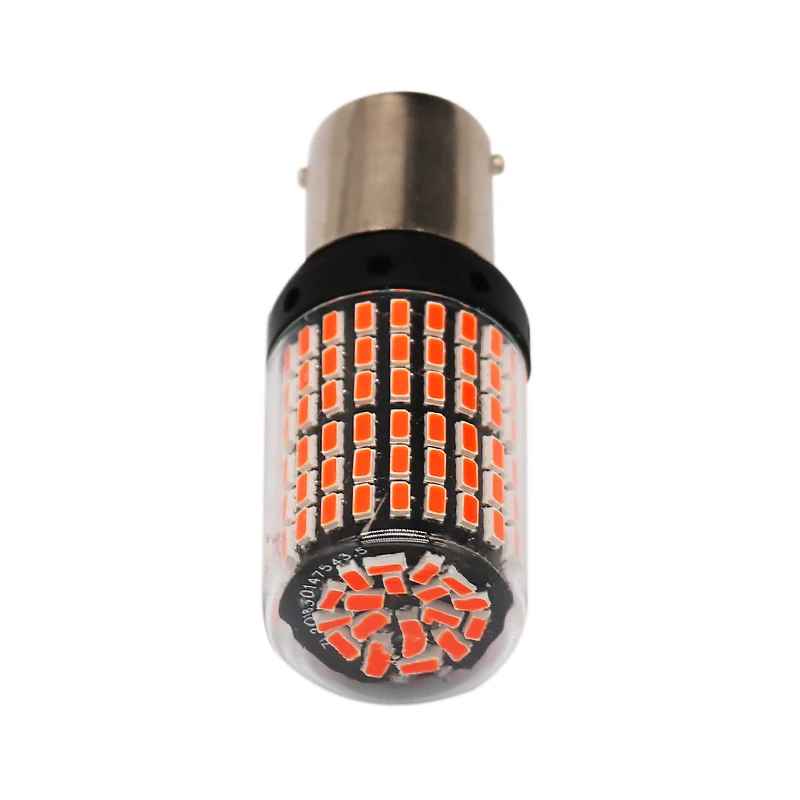  UNJOYLIOD Canbus безотказный 1156 1157 Автомобильный светодиодный 4014 чипы 144smd Светодиодная