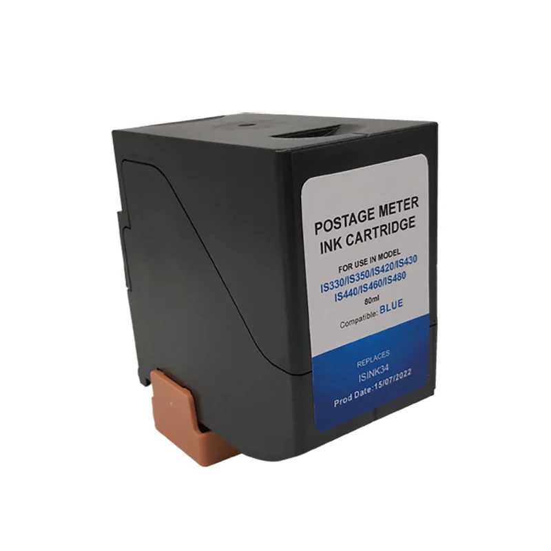 A0095614 Blue Inkjet Cartridge for Quadient Neopost Neopost IS350/IS420/IS480 Printhead, 84ML