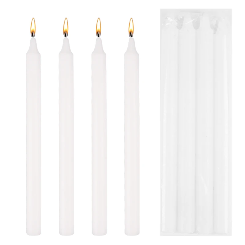 Cheap Wholesale Top Quality Church  Minimalist Candle Smokeless Straight  Paraffin Candles For Religious