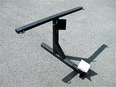 Trailer Hitch Carrier Motorcycle Tow Rack Scooter Dolly Hauler Hitch Bracket