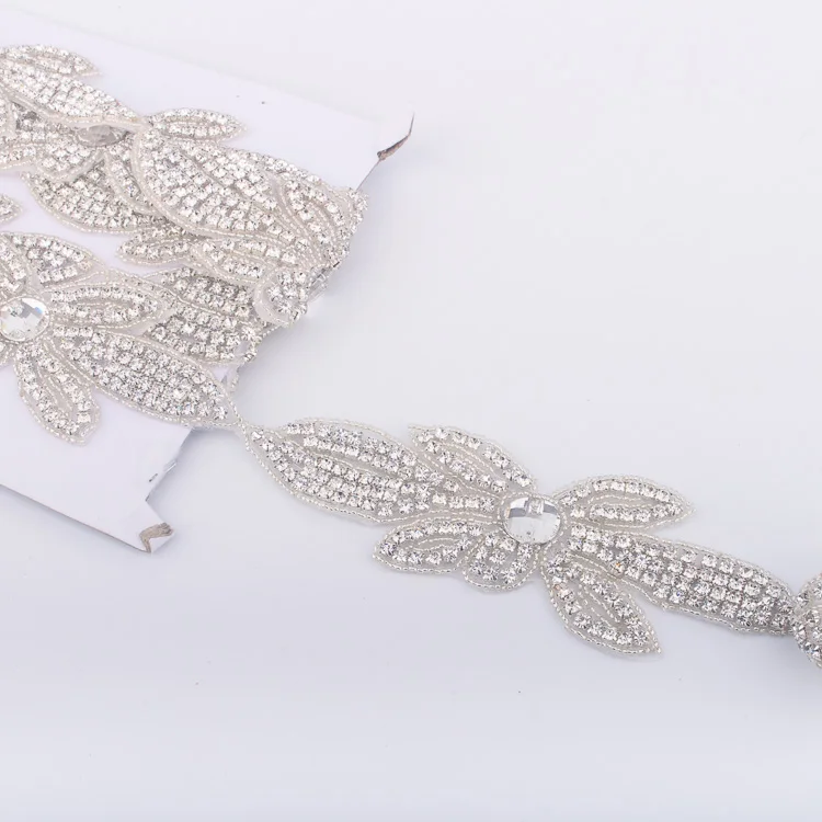 
Love Design 3D Flower Rhinestone Trimming Trimming For Sew Clothes 