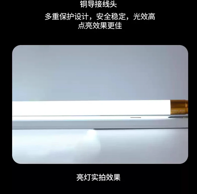 2 Years Guarantee 220V 20W 2Ft 3Ft 5Ft Fluorescent hanging 18W led tube led shop light 4ft SASO CE Daylight Glass Tube Light