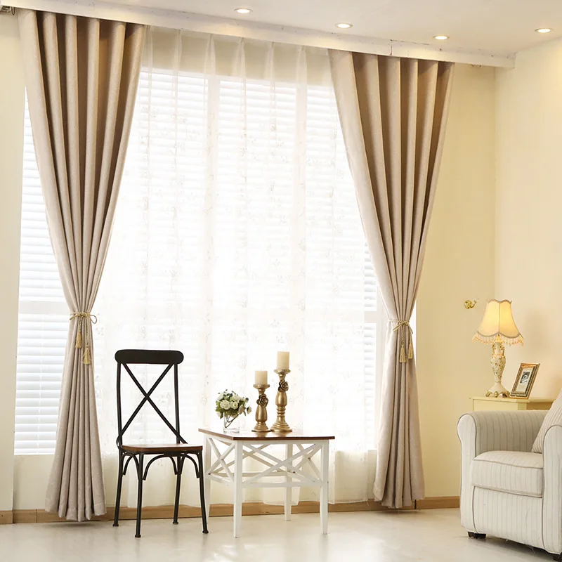 Good Quality Ready Made Window Curtains  Used House Drapes For The Living Room Bedroom Wholesale Curtains For Home