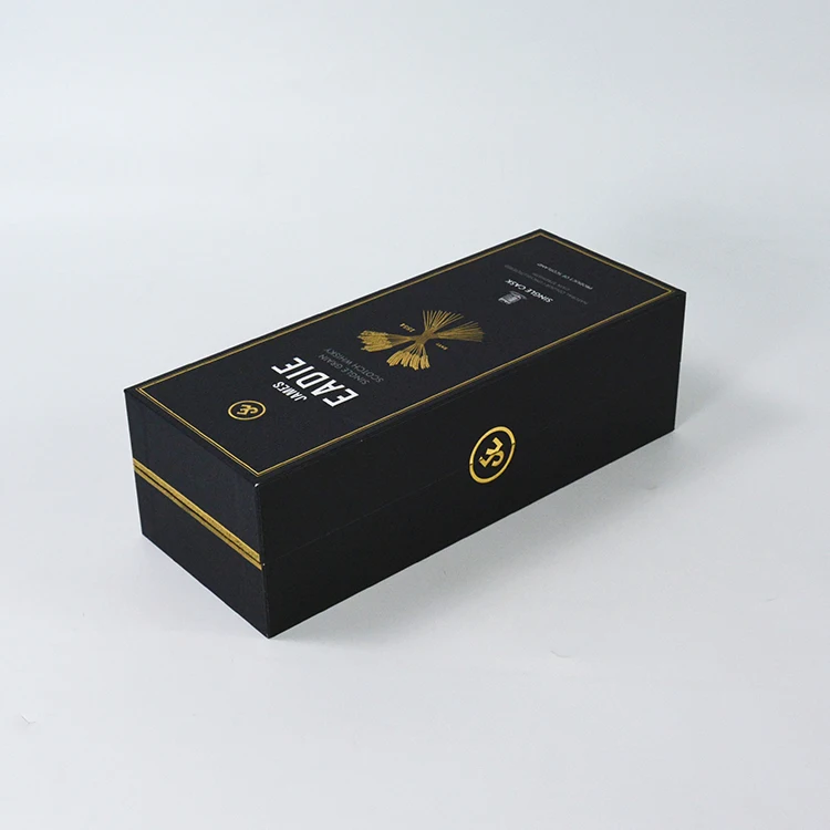China factory direct sale customization high level branded wooden material mini wine shot Whisky gift box