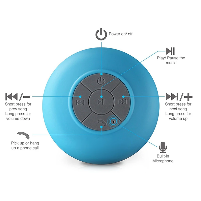 Hot Sale Waterproof Outdoors Mini Wireless Speaker
