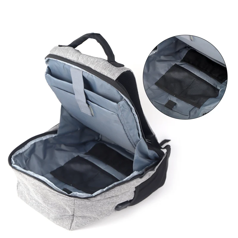 Men sport usb large wholesale plecak business anti theft  for men computer bag laptop backpack with usb charging laptop backpack