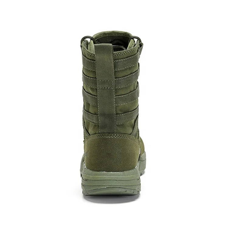 Yakeda Combat Shoes Green Outdoor Trekking Hunting Hiking Tactical Boots For Men