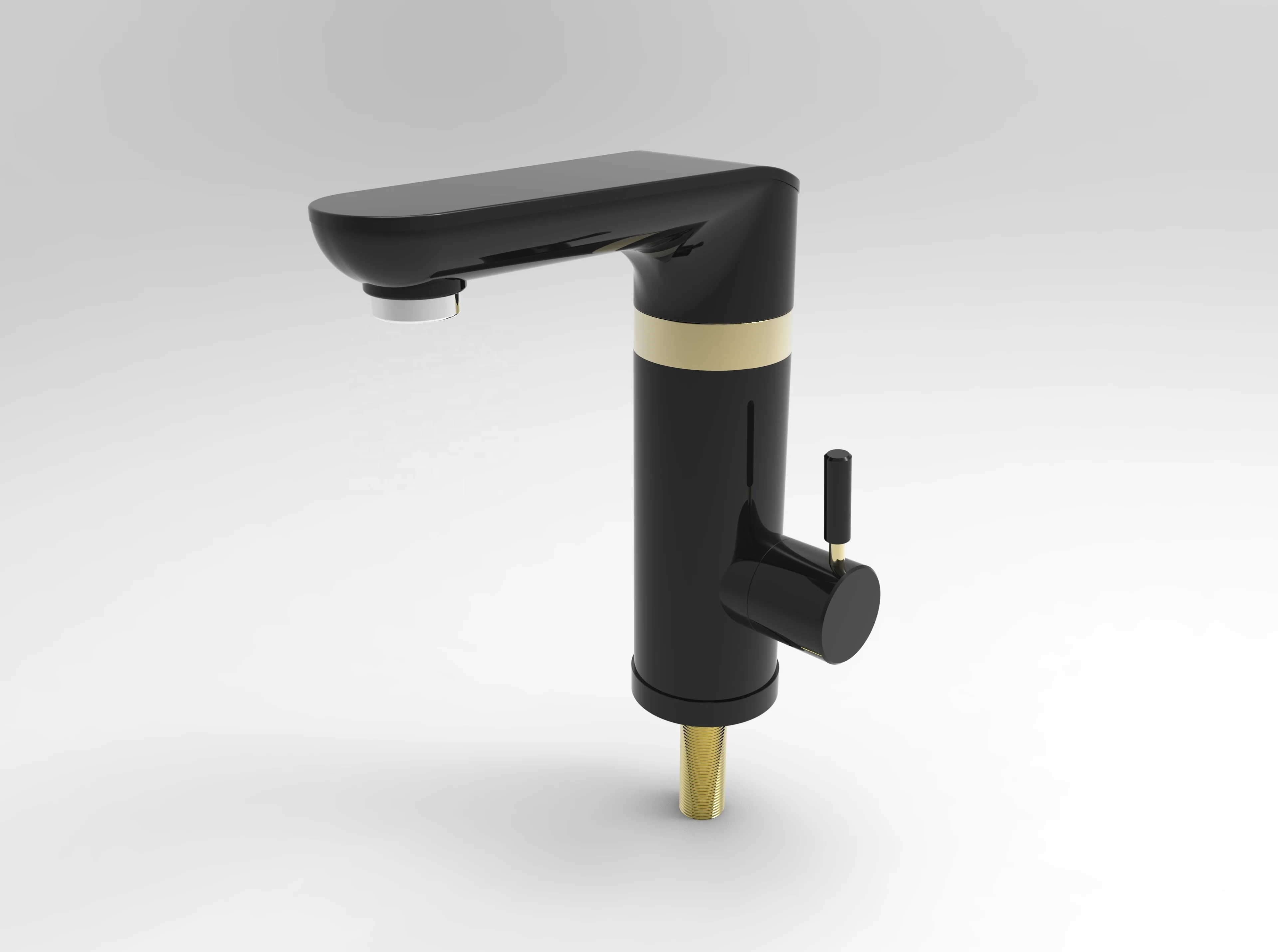 Fudeer basin mixer tap  torneira  griferia grifo robinet black  bathroom sink faucet instant electric water heater faucet