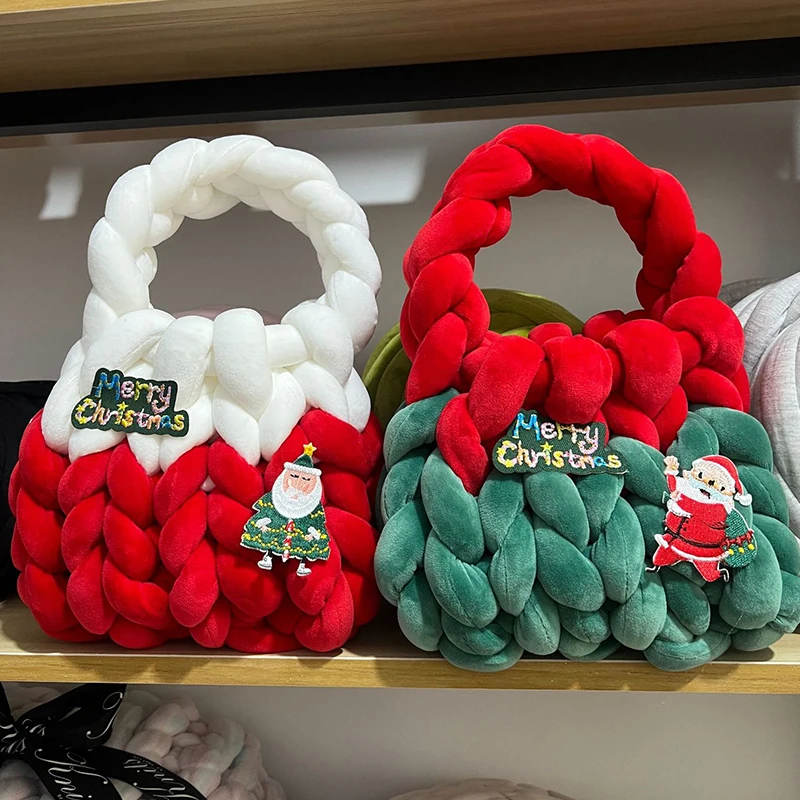 2024 новейший дизайн Санта-Клауса сумка ручной работы Милая женская сумка