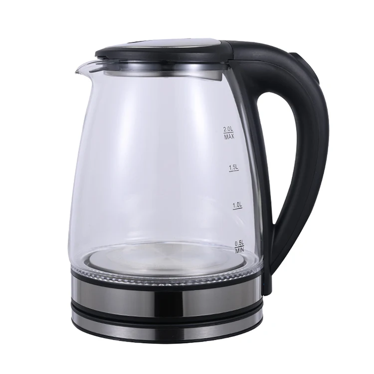 Cordless Hotel Electric tea Kettle 1.8L Glass Electric kettle cheap goodF ast Boil Automatic Electric Glass Kettle