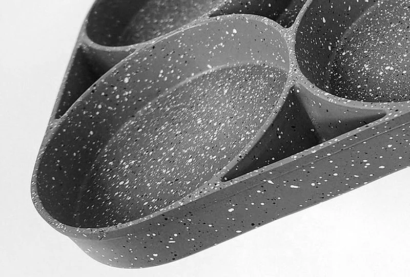 Four-hole Frying Pot Pan Thickened Omelet Pan Non-stick Egg Pancake Steak Pan