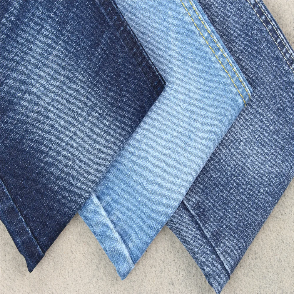 Jean fabric roll 100% cotton indigo denim