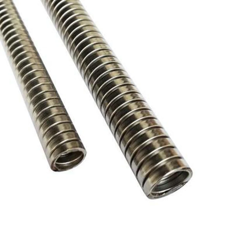 
Interlock stainless steel electrical flexible tube ss304 flexible wire hose 20mm cable protection conduit 