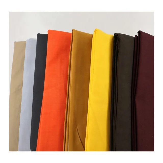 Оптовая продажа, дешевая однотонная ткань t/c Monk cloth fabric