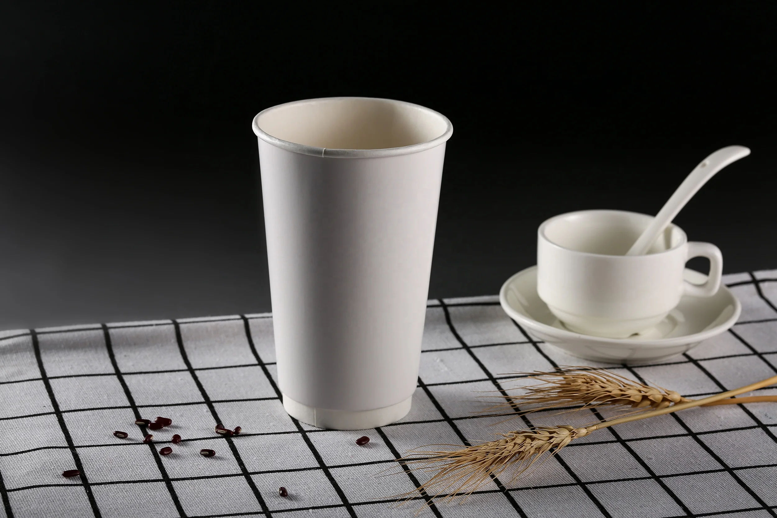 
Disposable double wall paper cup 22oz extra thick heat proof coffee paper cup 