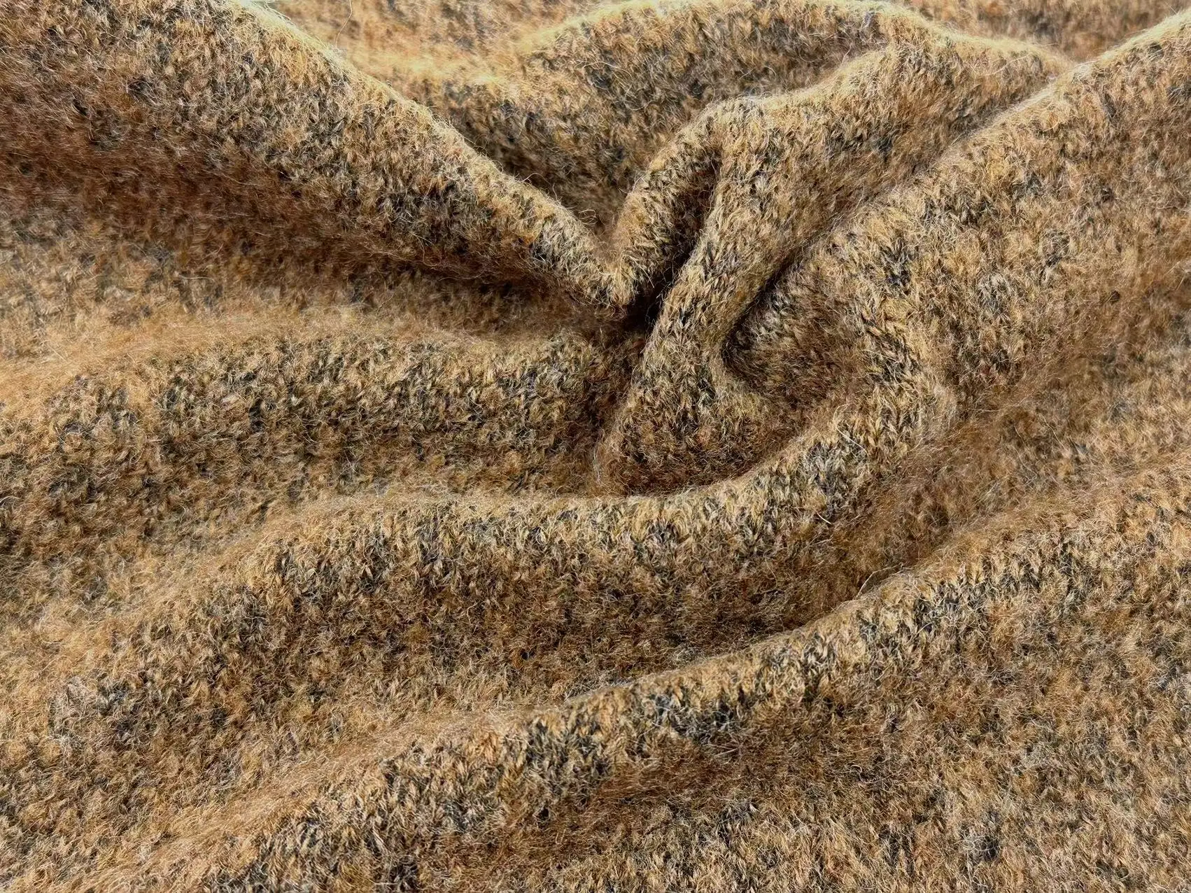 100% Mohair Yarns Wool Camel Acrylic Polyester Blend with Spandex Brush Yarn