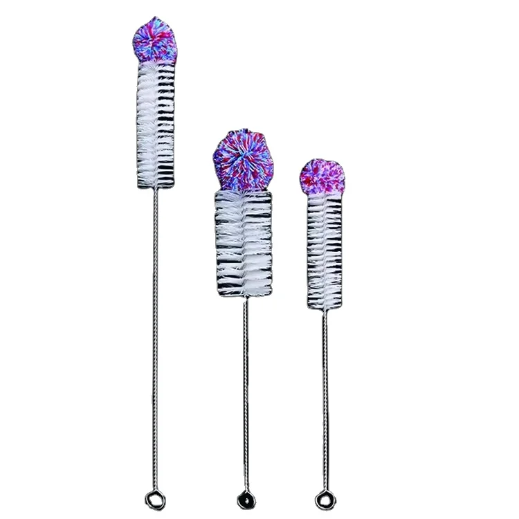 Cotton head Big Bottle Cleaning Brush Set wine bottle cleaner Straw Cleaning Brush Cleaning Tool