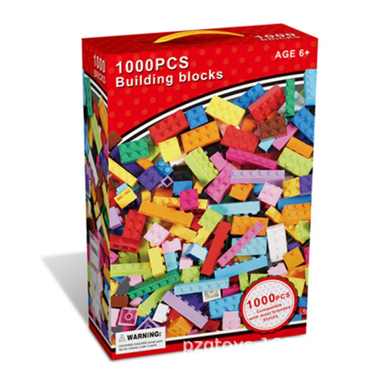 1000Pcs City Building Blocks Sets DIY Creative Bricks Classic Creator Parts Brinquedos Educational Toys for Children