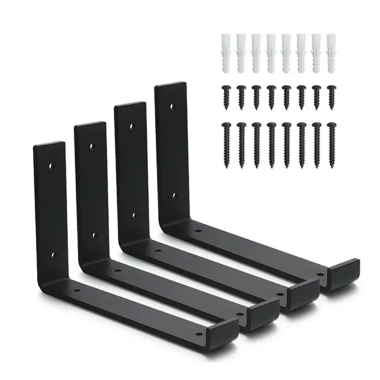 Custom China Manufacture Heavy Duty Metal Floating Wall Shelves Support Shelf Bracket