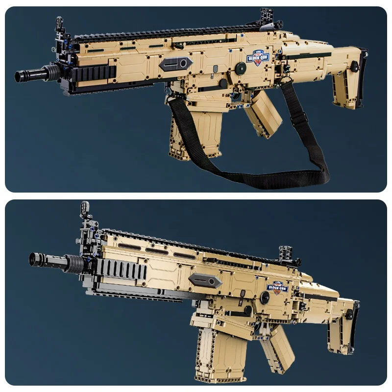 C81021 Cada SWAT военные модели оружия Штурмовая винтовка модель пистолета строительные блоки городские полицейские игрушки Совместимые креативные diy