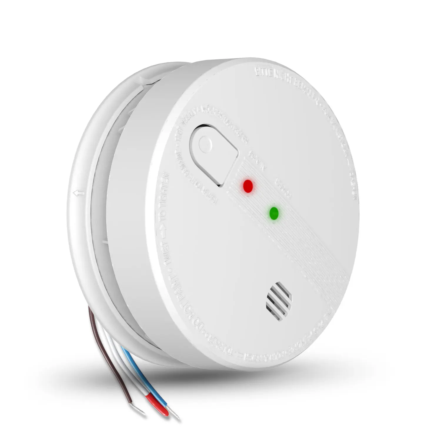 Manufacture UL INTERTEK ACTIVFIRE CE EN14604 AC power supplied Photoelectric Smoke Detector With ITS Approval