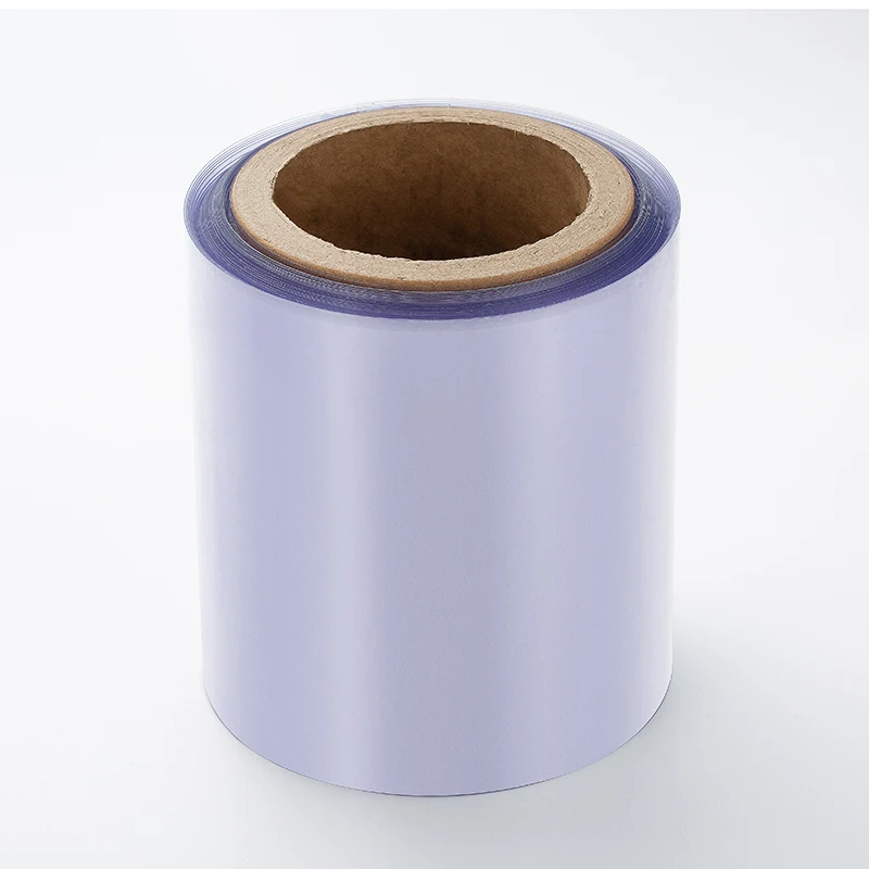 Hot Selling Hard Plastic Pvc Clear Sheet Film Roll Blister Packing Transparent Pvc Film For Blister Pack