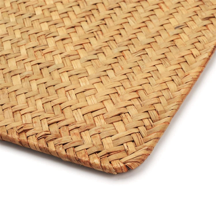 Top  Woven Table Placemat Set Vietnam Vietnamese Styled Wholesale Seagrass Rattan Rectangular Placemats