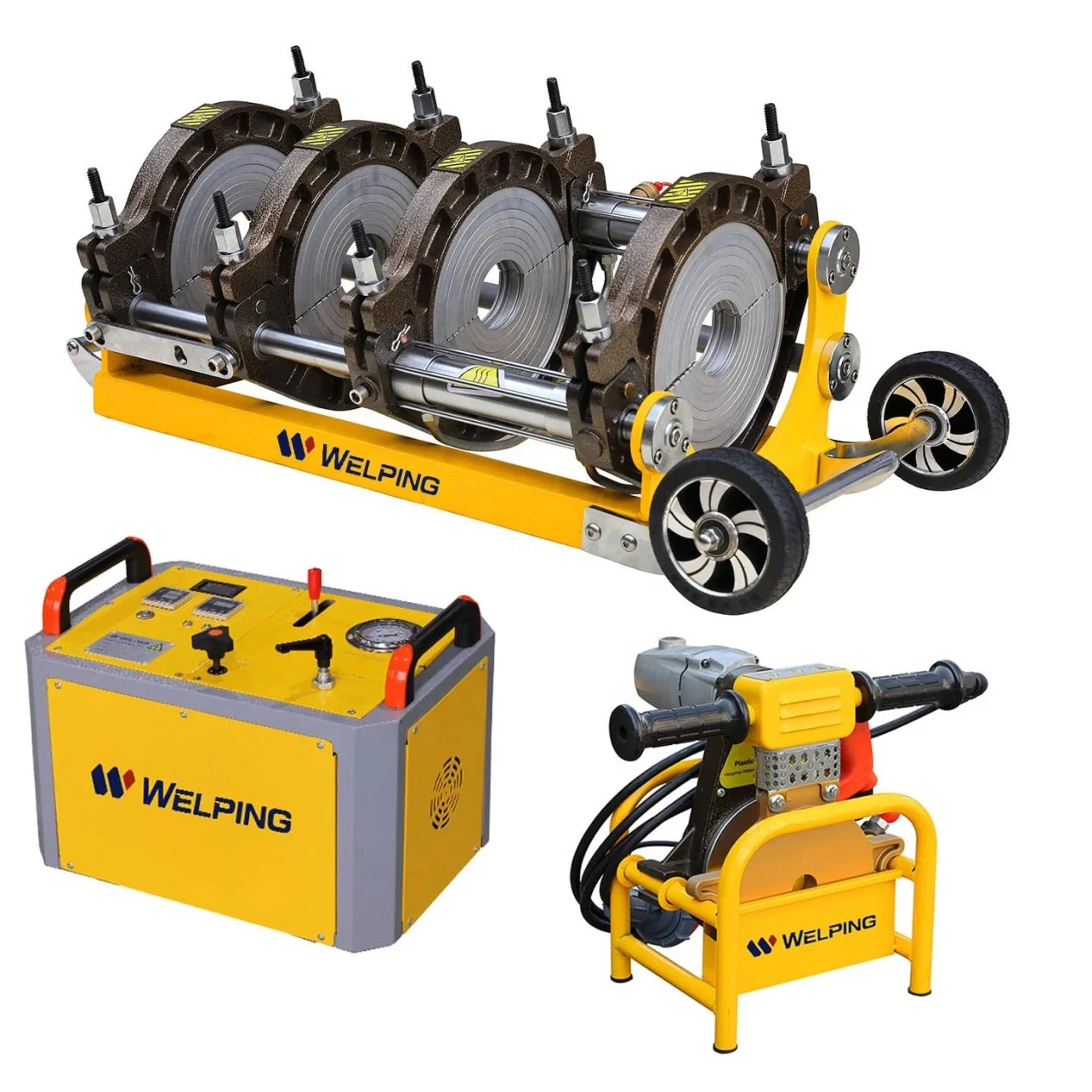 90mm-250mm electric hydraulic  hdpe butt fusion welding machine hdpe jointing machine  High Quality